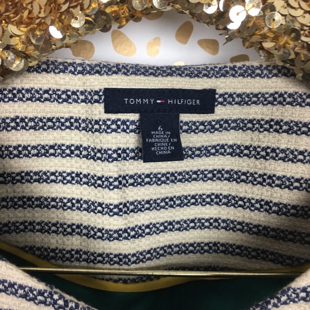 🍑Tommy Hilfiger Striped Blazer - Picture 3 of 7